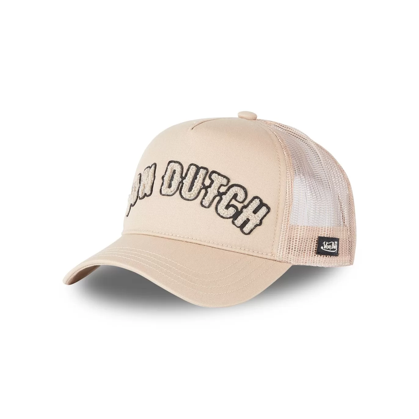 Von Dutch Casquette Trucker Marron Snapback Boucle