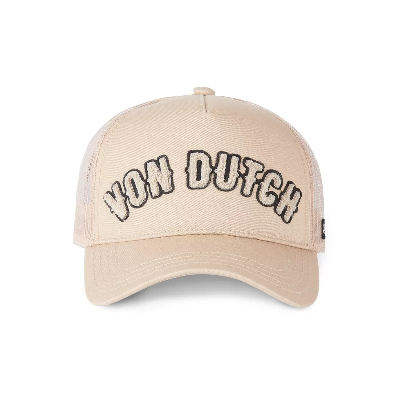 Von Dutch Casquette Trucker Marron Snapback Boucle