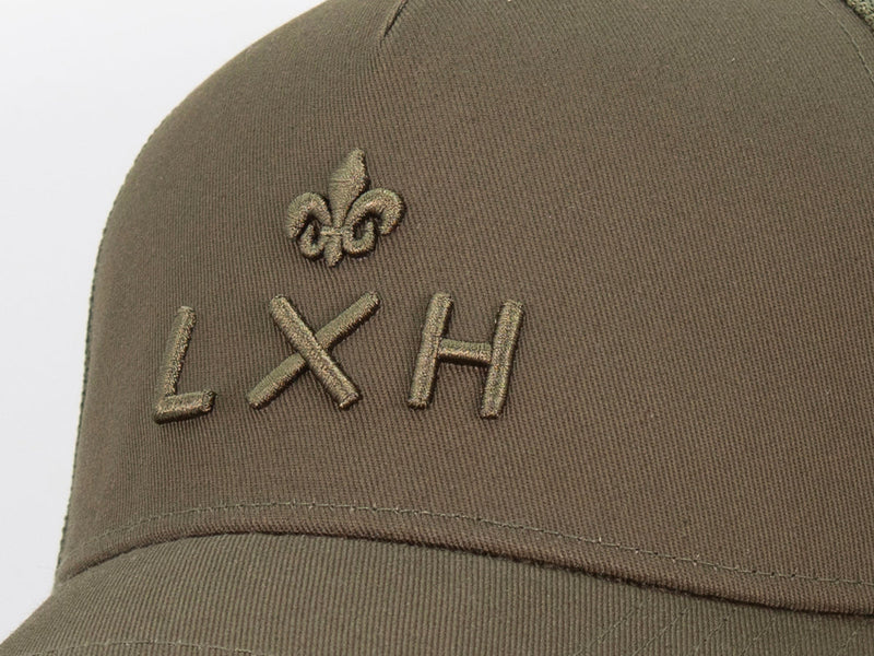 Casquette « Évasion » Ton sur Ton Coton Kaki