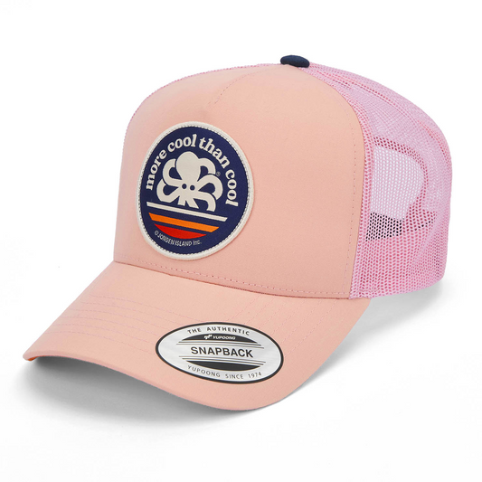 JONSEN ISLAND CASQUETTE TRUCKER COOL PINK