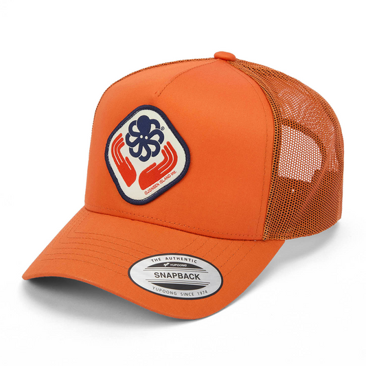 JONSEN ISLAND CASQUETTE TRUCKER FUTURE RED