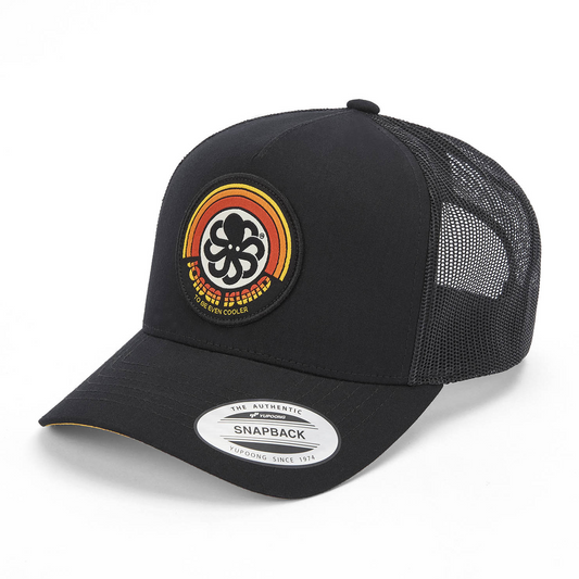 JONSEN ISLAND CASQUETTE TRUCKER RAINBOW BLACK