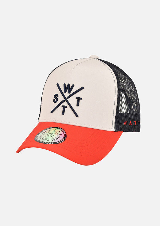 WATTS CASQUETTE TRIBE - JUNIOR - BLEU MARINE & ROUGE