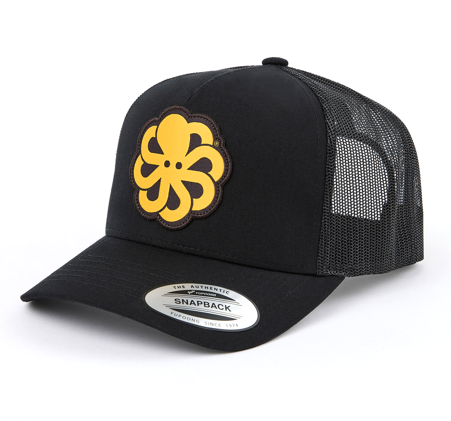 JONSEN ISLAND CASQUETTE FLOWER NOIR