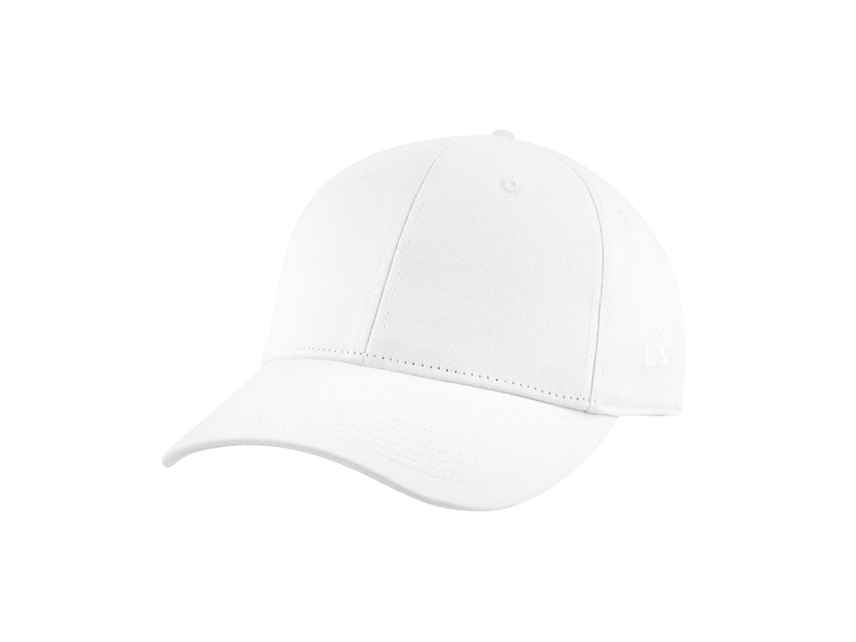 LXH CASQUETTE « ADN » COTON BLANC