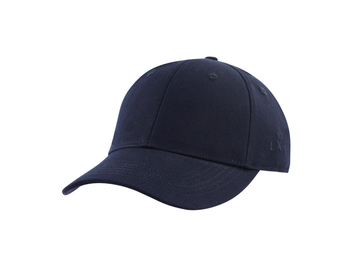 LXH CASQUETTE « ADN » COTON BLEU MARINE