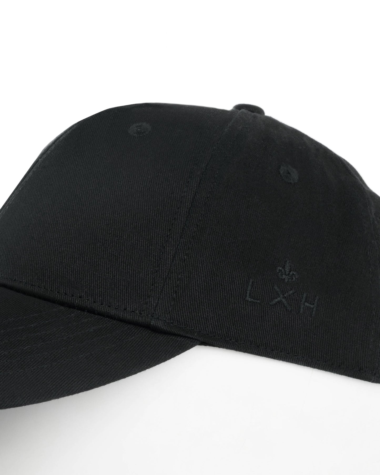 LXH CASQUETTE « ADN » COTON NOIR