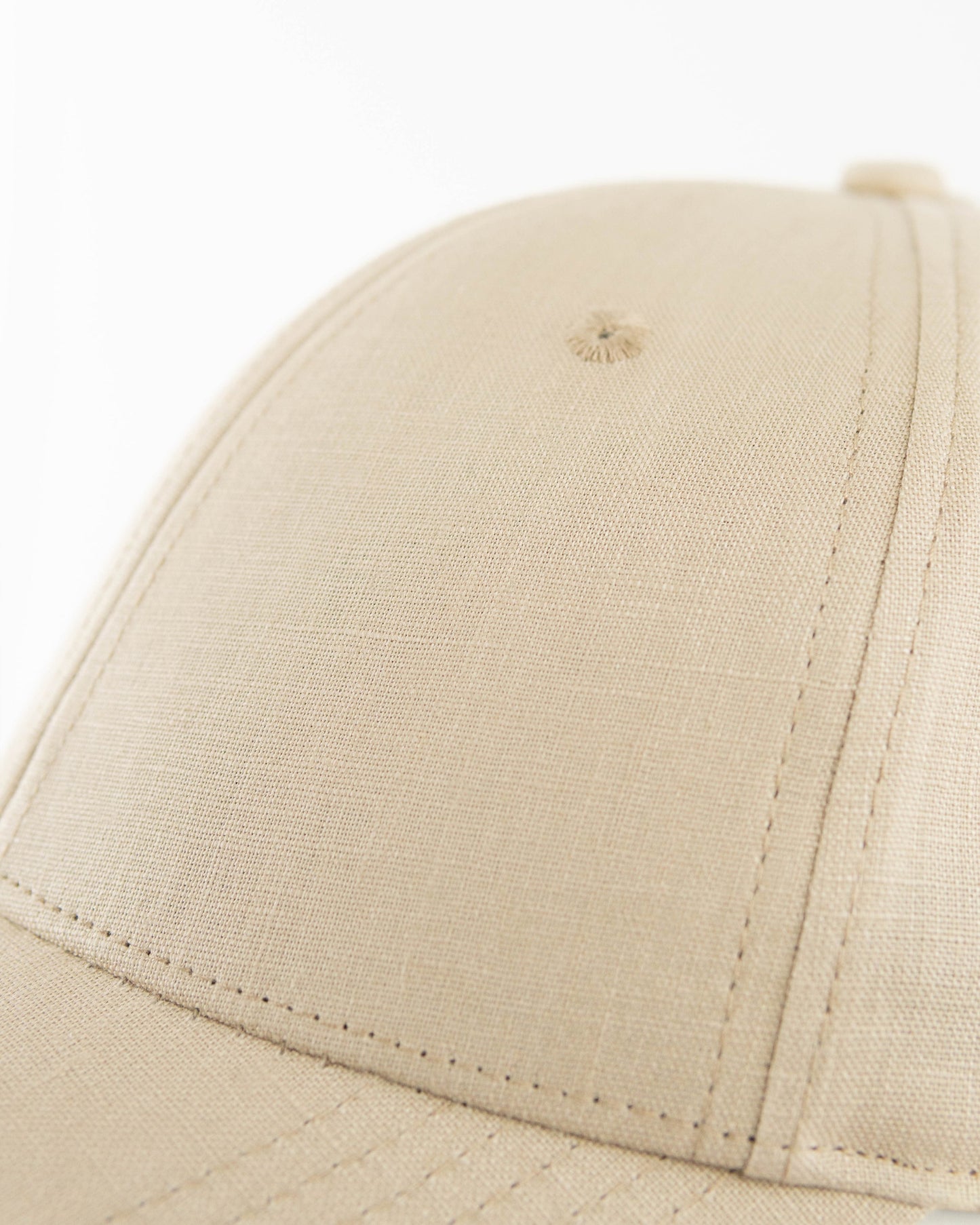 LXH CASQUETTE « ADN » LIN BEIGE