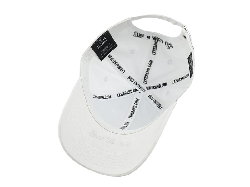 LXH CASQUETTE « HÉRITAGE » COTON BLANC