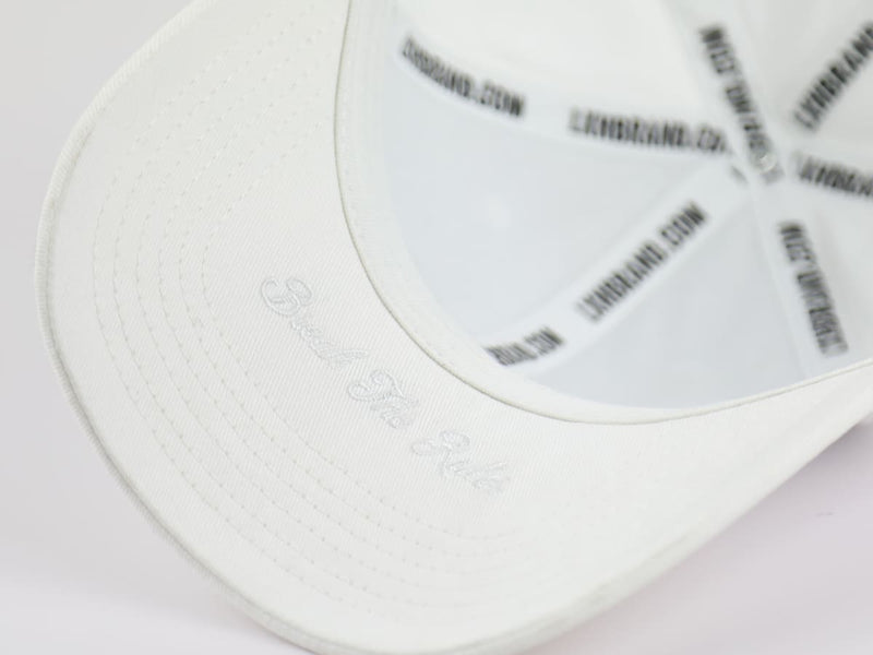 LXH CASQUETTE « HÉRITAGE » COTON BLANC