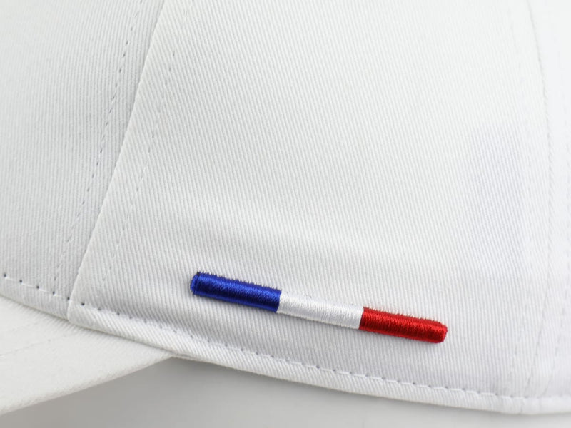 LXH CASQUETTE « HÉRITAGE » COTON BLANC