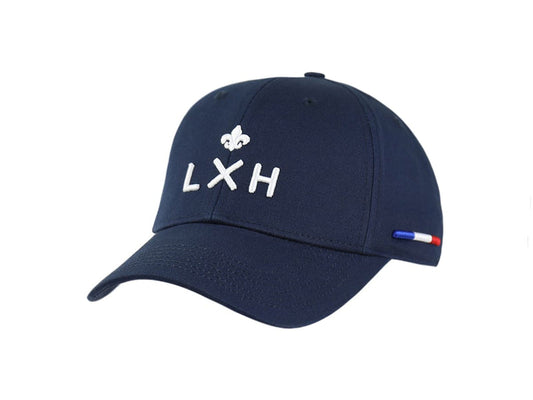 LXH CASQUETTE « HÉRITAGE » COTON BLEU MARINE