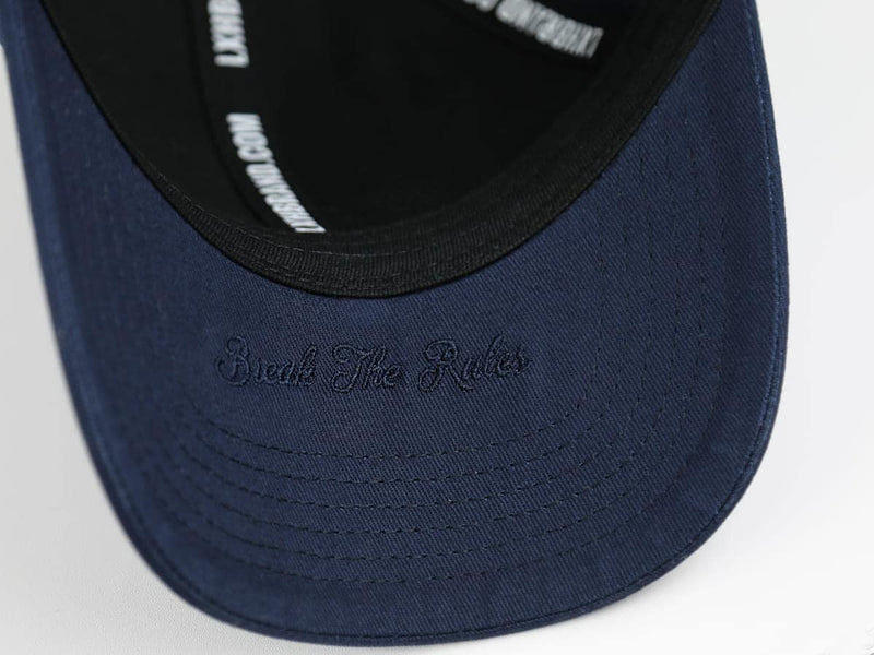 LXH CASQUETTE « HÉRITAGE » COTON BLEU MARINE