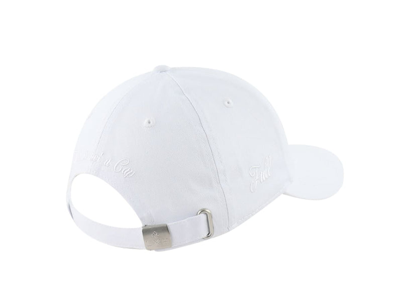LXH CASQUETTE « HÉRITAGE » COTON FULL BLANC