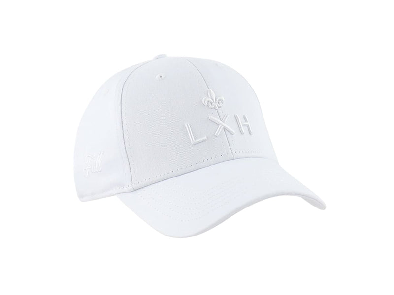 LXH CASQUETTE « HÉRITAGE » COTON FULL BLANC