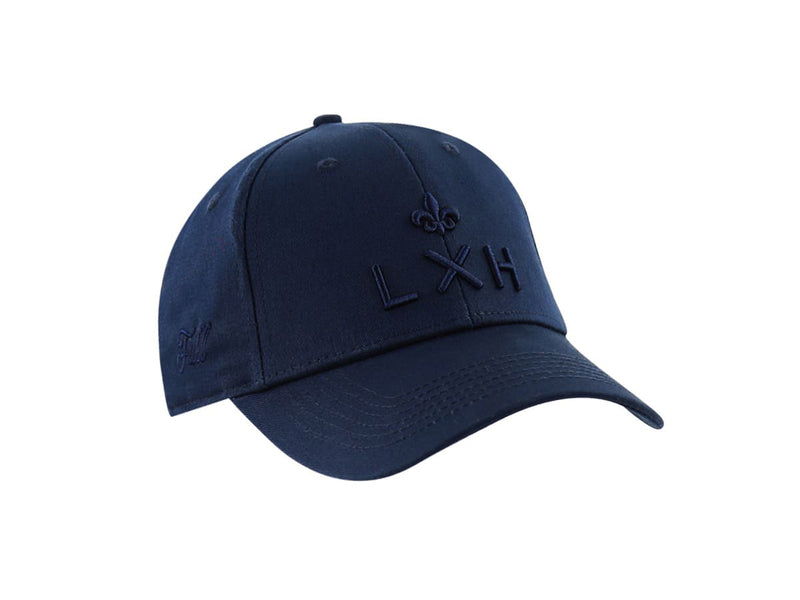 LXH CASQUETTE « HÉRITAGE » COTON FULL BLEU MARINE
