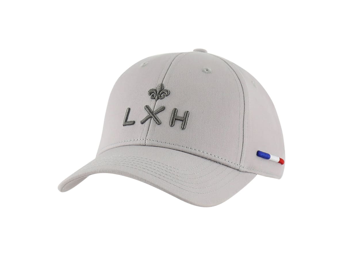 LXH Casquette « HÉRITAGE » Coton Pop Gris