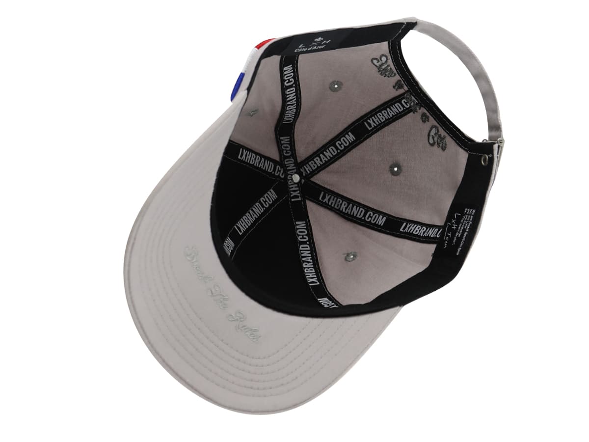 LXH Casquette « HÉRITAGE » Coton Pop Gris