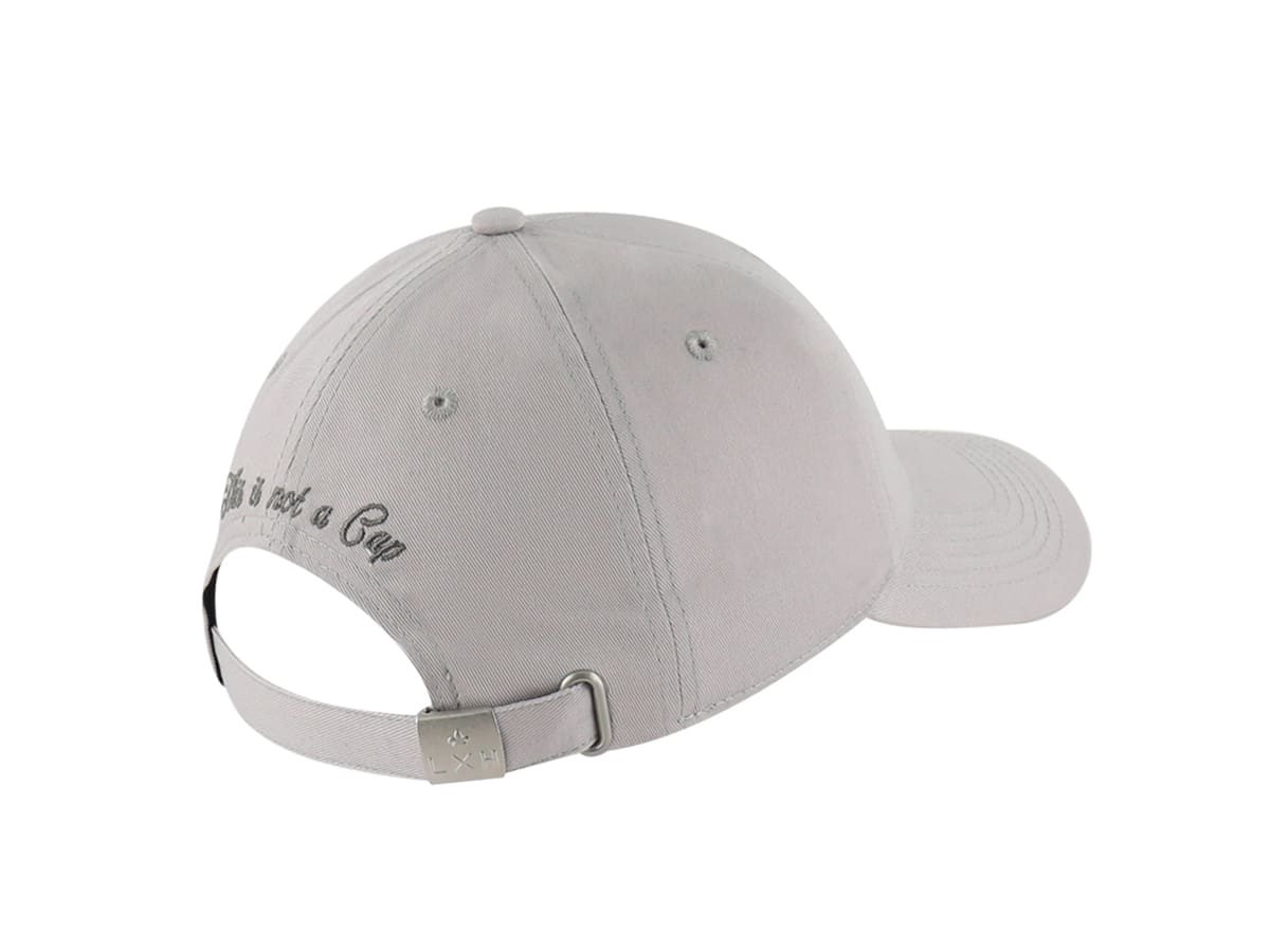 LXH Casquette « HÉRITAGE » Coton Pop Gris