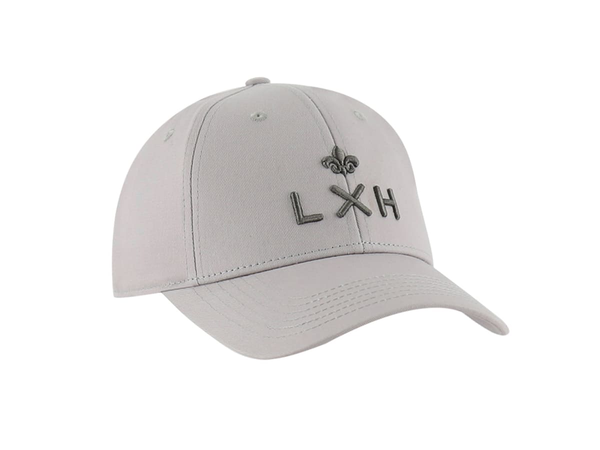 LXH Casquette « HÉRITAGE » Coton Pop Gris