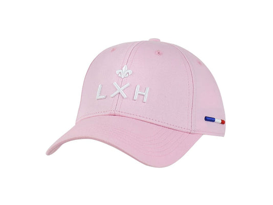 LXH CASQUETTE « HÉRITAGE » COTON ROSE