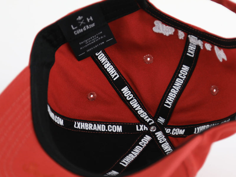 LXH CASQUETTE « HÉRITAGE » COTON TERRACOTTA
