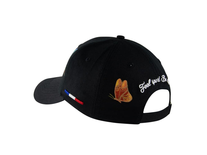 LXH CASQUETTE « HÉRITAGE » CUSTOM NOIR/PAPILLON