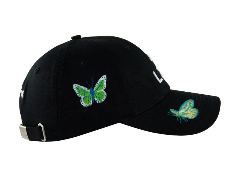 LXH CASQUETTE « HÉRITAGE » CUSTOM NOIR/PAPILLON