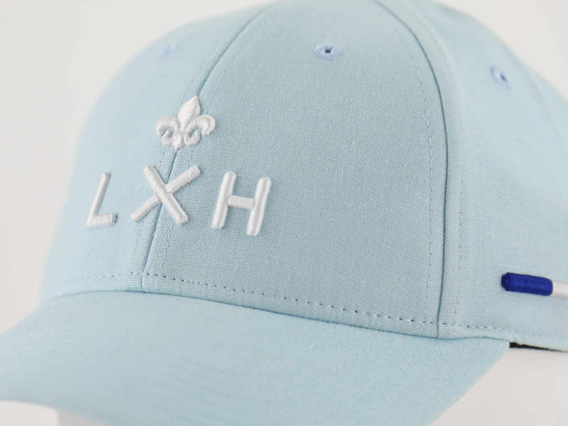 LXH CASQUETTE « HÉRITAGE » LIN BLEU