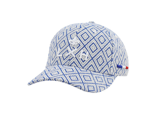 LXH CASQUETTE « HÉRITAGE » MOTIFS BLEU / BLANC