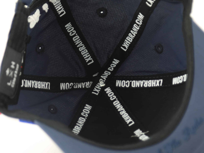 LXH CASQUETTE « HÉRITAGE » NYLON BLEU MARIN