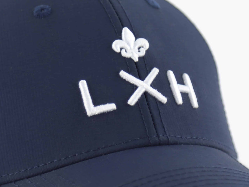 LXH CASQUETTE « HÉRITAGE » NYLON BLEU MARIN
