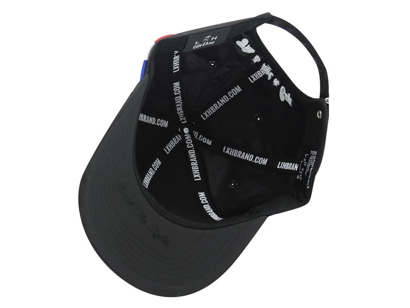 LXH CASQUETTE « HÉRITAGE » NYLON NOIR