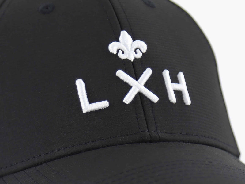 LXH CASQUETTE « HÉRITAGE » NYLON NOIR