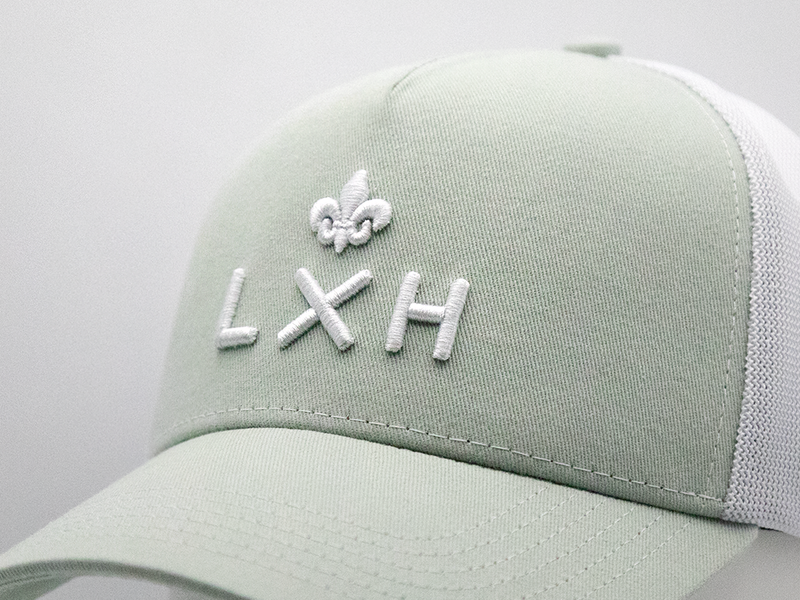 LXH Casquette Shades Soft Menthe / Blanc
