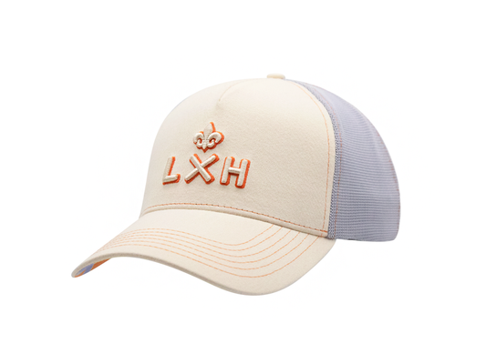 LXH Casquette Shades Wavy Beige / Lilas