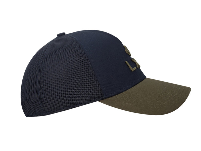 LXH Casquette « Évasion » Bi-Color Coton Bleu Marine / Kaki