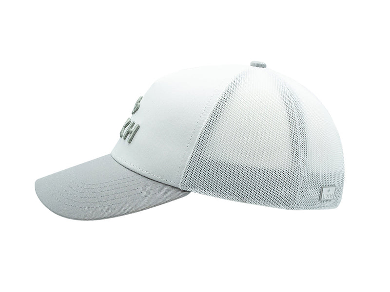 LXH Casquette « Évasion » Coton Bicolor Blanc / Gris