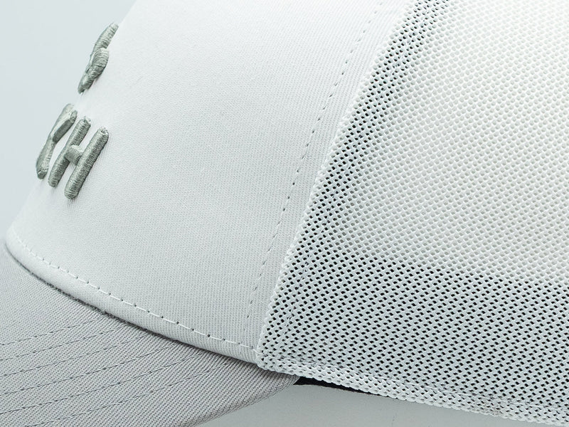 LXH Casquette « Évasion » Coton Bicolor Blanc / Gris