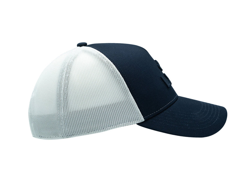 LXH Casquette « Évasion » Coton Ton sur Ton Bicolor Bleu Marine
