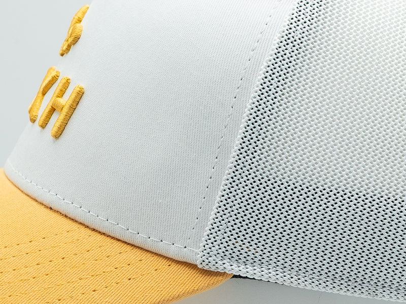LXH Casquette « Évasion » Coton Tricolor Blanc