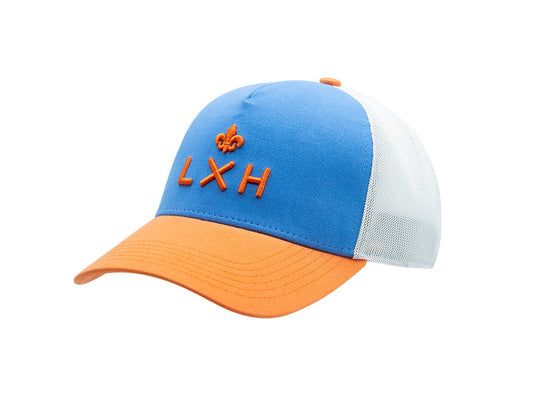 LXH Casquette « Évasion » Coton Tricolor Bleu