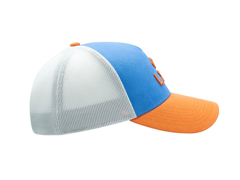 LXH Casquette « Évasion » Coton Tricolor Bleu