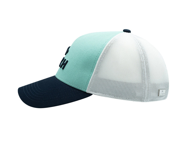 LXH Casquette « Évasion » Coton Tricolor Turquoise