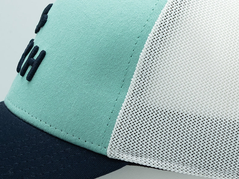 LXH Casquette « Évasion » Coton Tricolor Turquoise