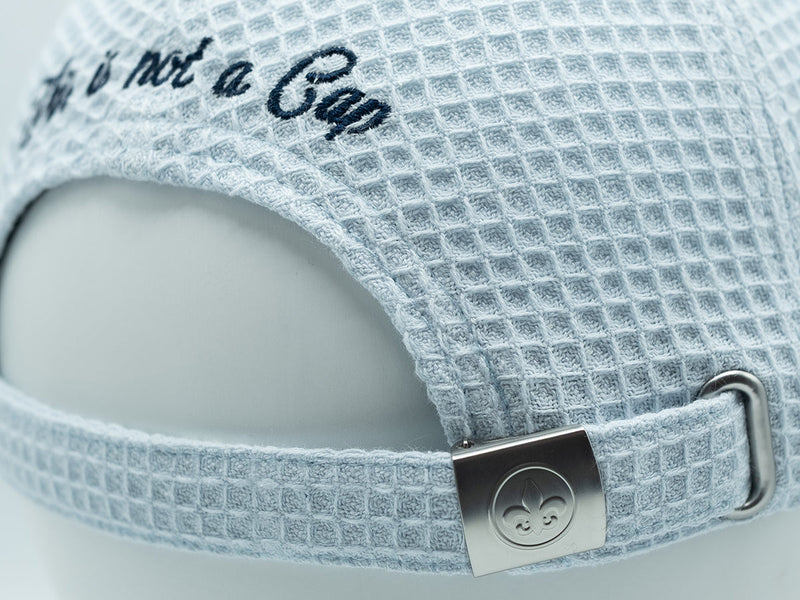 LXH Casquette « Héritage » Coton Gaufré Pop Bleu Ciel
