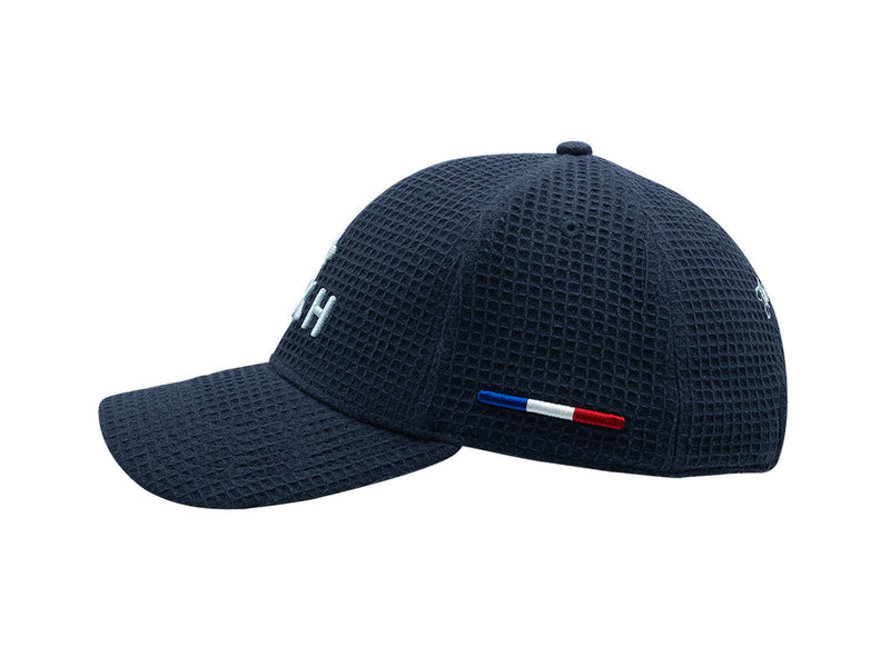 LXH Casquette « Héritage » Coton Gaufré Pop Bleu Marine