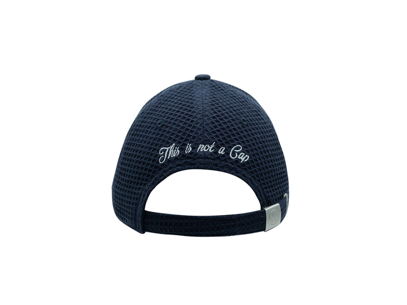 LXH Casquette « Héritage » Coton Gaufré Pop Bleu Marine