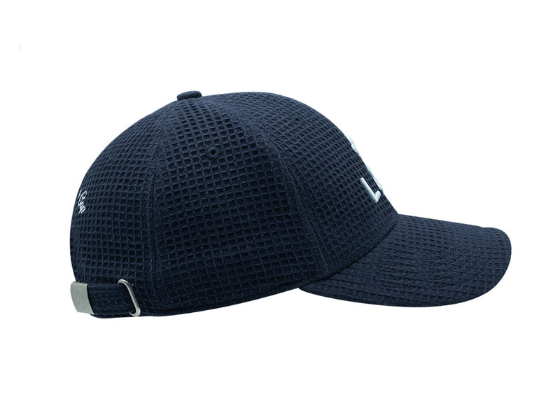 LXH Casquette « Héritage » Coton Gaufré Pop Bleu Marine