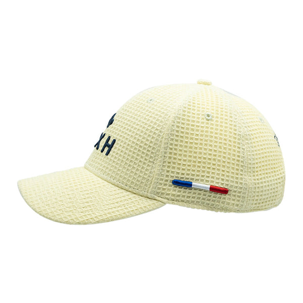 LXH Casquette « Héritage » Coton Gaufré Pop Jaune Citron